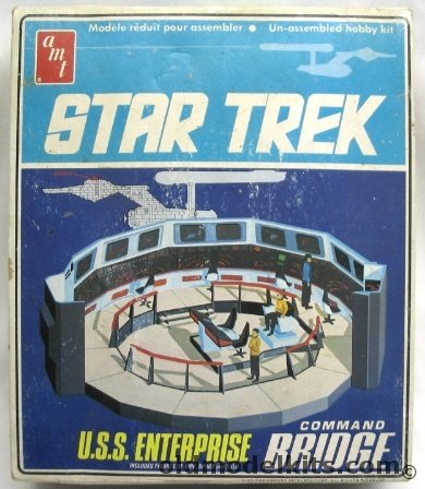 AMT 1/32 Star Trek USS Enterprise Command Bridge, S950 plastic model kit